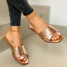 New Metal Cross Fashion Ladies Slippers - VeridexMarket