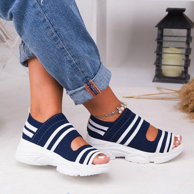 RomeChic ComfortStride Slip-On Mesh Shoes - VeridexMarket