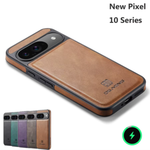 VeridexMarket Strong Magnetic Leather Case for Google Pixel | Shockproof Slim Phone Cover