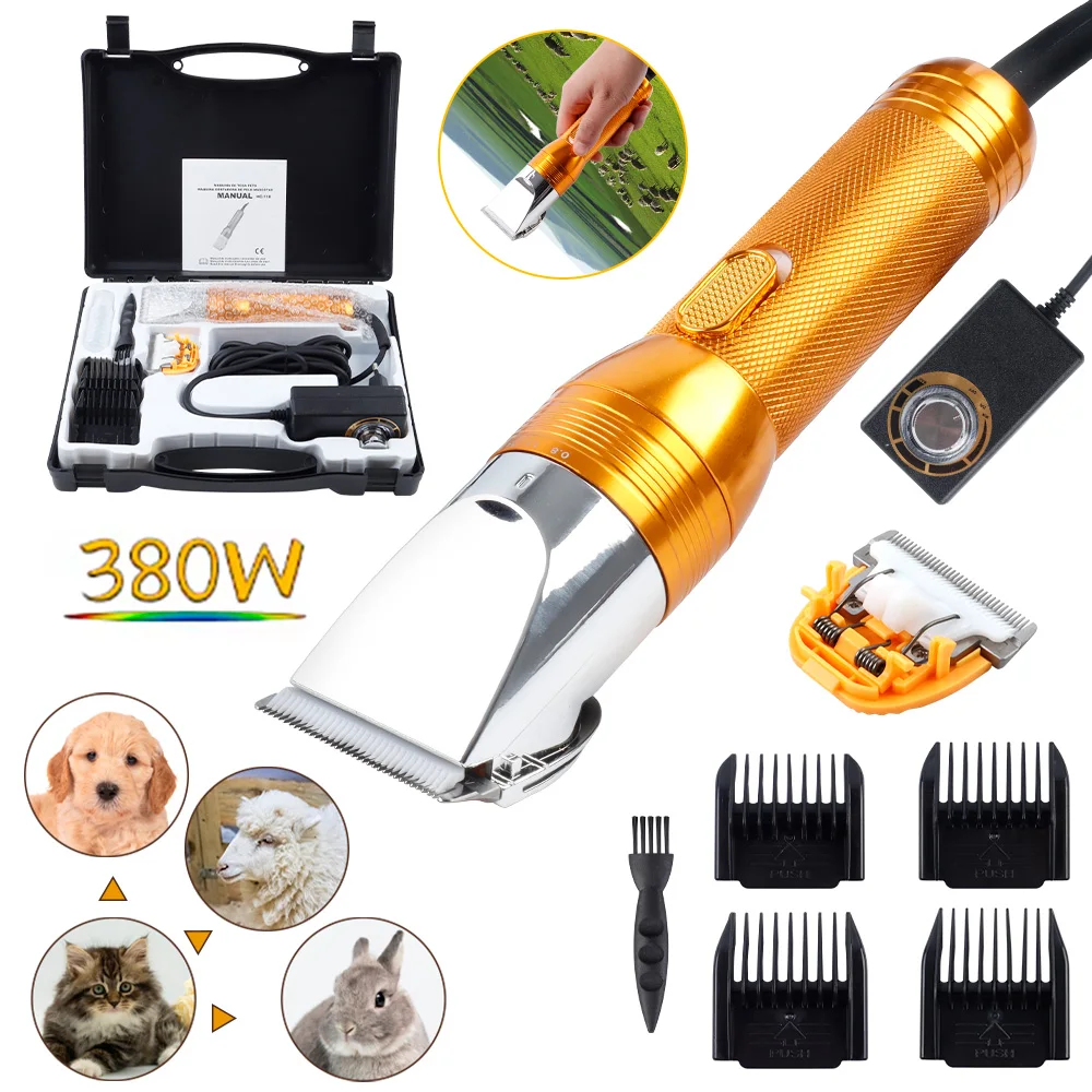 Veridexmarket 380W Professional Electric Pet & Wool Hair Trimmer | Sheep Goat Shearing Machine 1