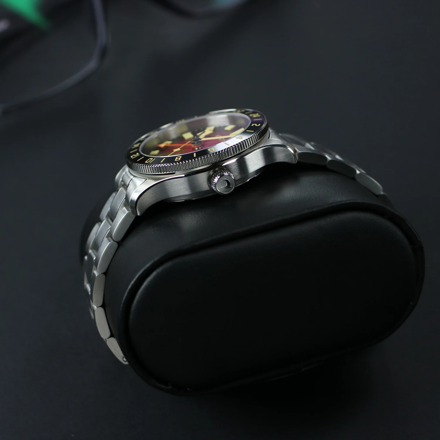 Aquatico Sea Dragon Grey Dial Automatic Watch | 300M Luxury Dive Watch 4