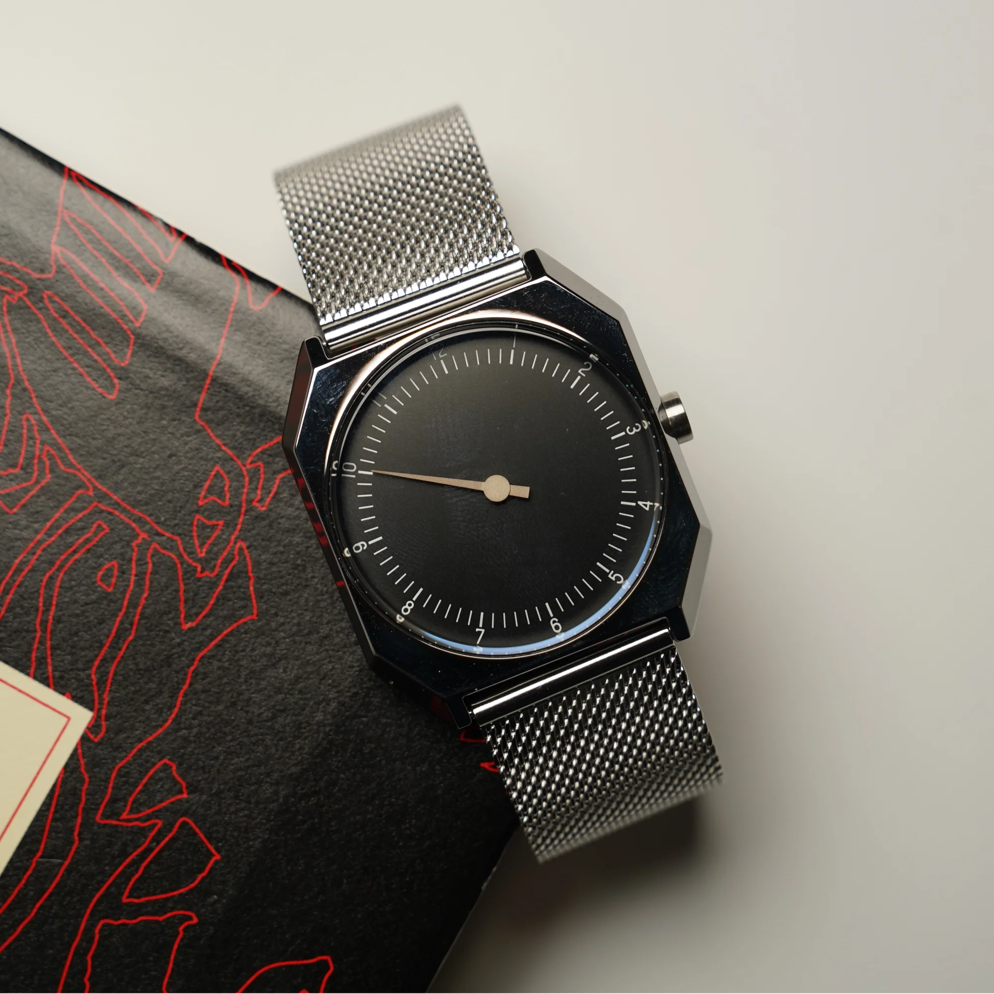 VeridexMarket™ Retro One Pointer Watch for Men – Vintage Quartz Wristwatch 3