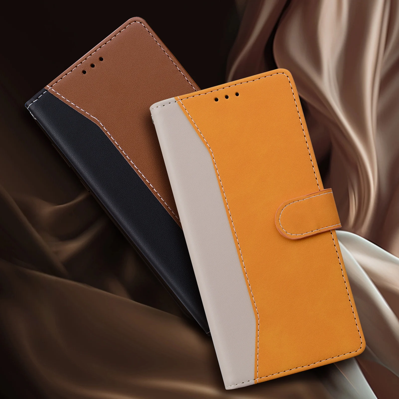 Magnetic Flip Leather Wallet Case for LG Phones – Card Holder, Stand Cover, Full Protection 2