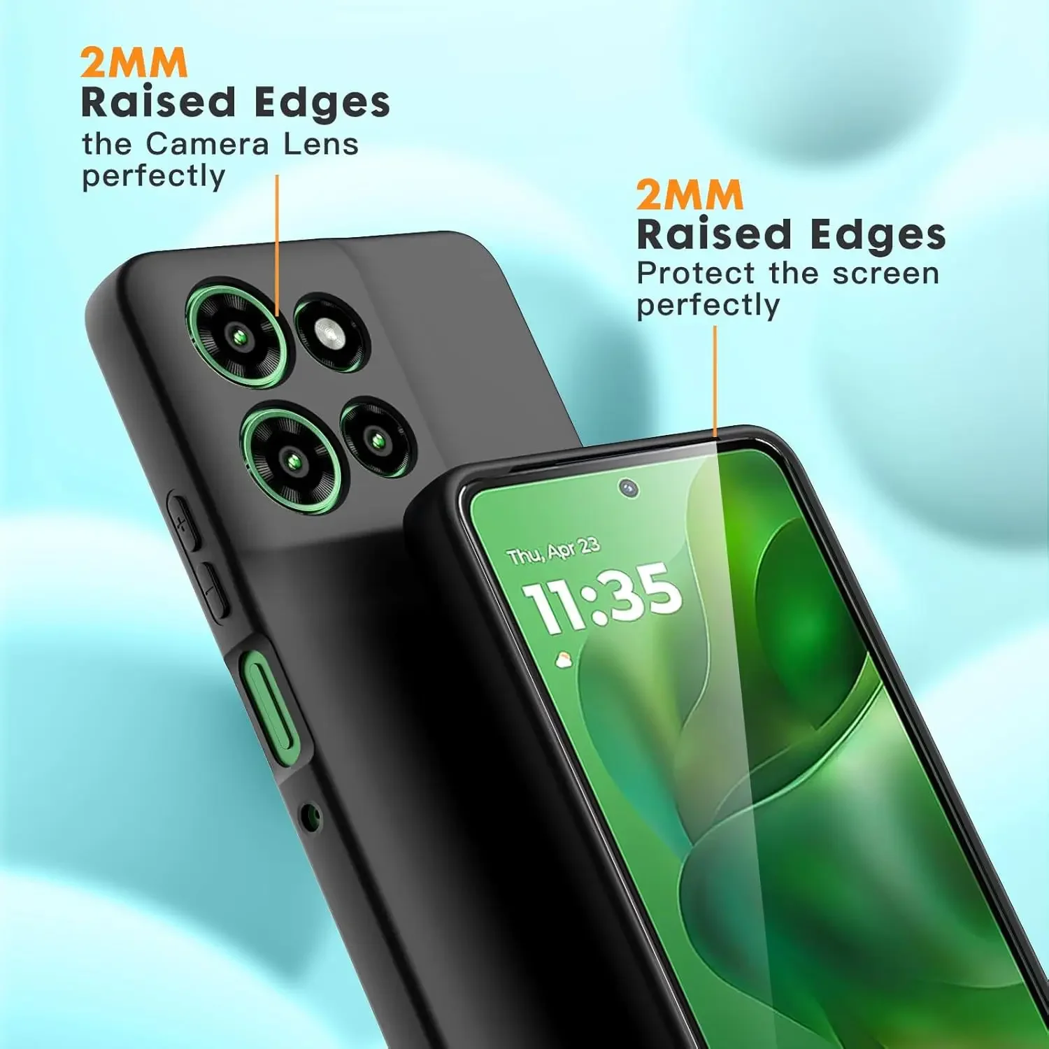 Flexible Liquid Silicone TPU Case for Motorola Moto G Play 2026 & G Power Stylus 5G 2025 | Lightweight Protective Cover 2