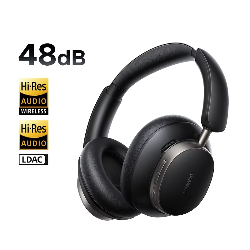 Studio Pro ANC Wireless Headphones – 48dB Active Noise Cancelling, Hi-Res LDAC, Bluetooth 6.0, 120H Playtime Over-Ear