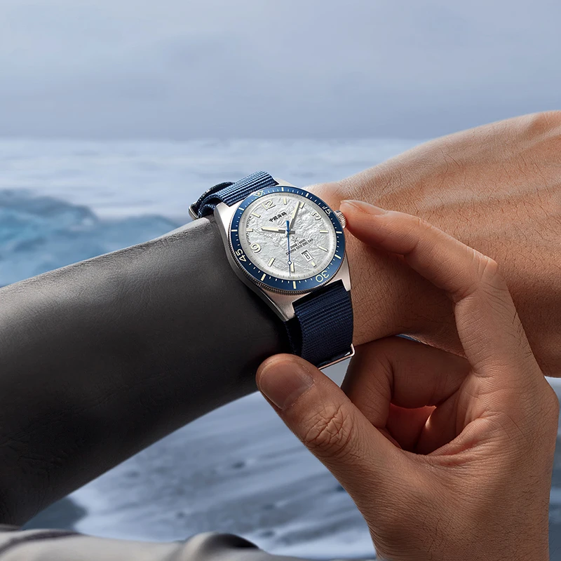 Sea-Gull Antarctica Expedition Men’s Automatic Mechanical Watch – 200M Diver, Sapphire Crystal, Luminous Dial, ST2130 6