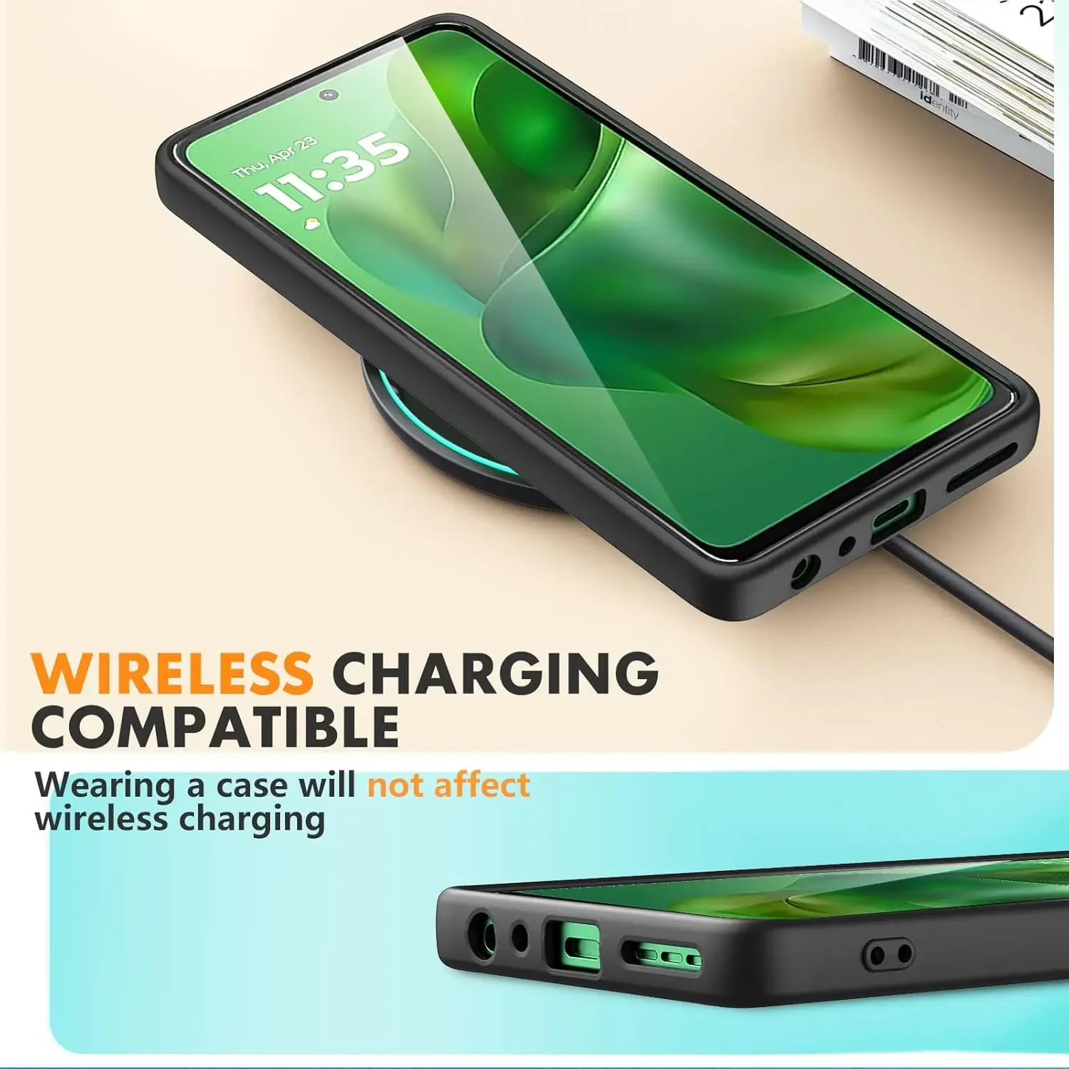 Flexible Liquid Silicone TPU Case for Motorola Moto G Play 2026 & G Power Stylus 5G 2025 | Lightweight Protective Cover 6