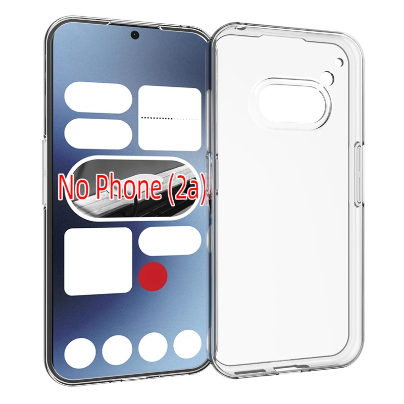 Ultra-Thin Matte Clear Case for Nothing Phone 2A & 2A Plus | Soft TPU Cover 2