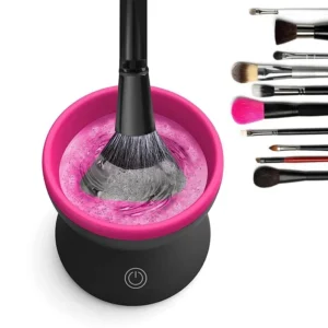 VeridexMarket Makeup Brush Cleaner Machine with Quick Drying | Automatic Beauty Tool 1