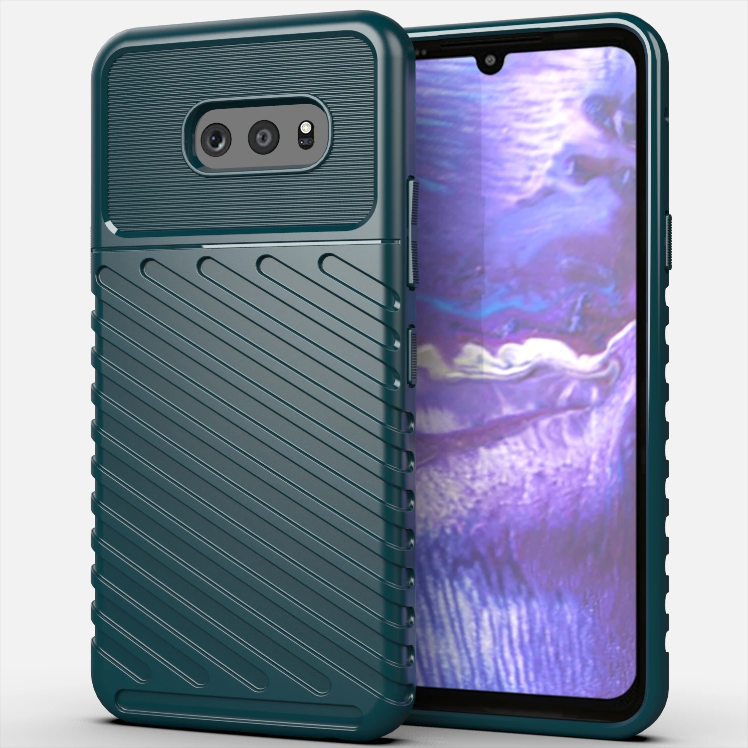 Luxury Shockproof Silicone Case for LG G8S & V50S – Slim Soft-Touch Protective Cover 6