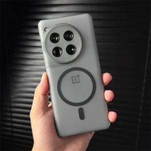 Veridexmarket Magnetic Ultra-Thin Matte Case for OnePlus 13R & OnePlus 12 | Shockproof Translucent Cover 1