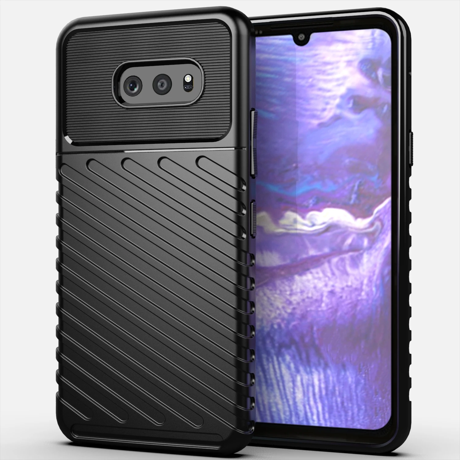 Luxury Shockproof Silicone Case for LG G8S & V50S – Slim Soft-Touch Protective Cover 4