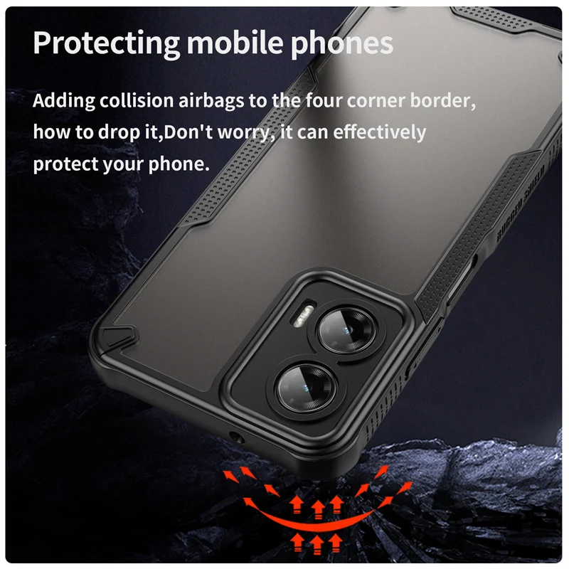 VeridexmMarket Hybrid Rugged Protective Case for Motorola Moto G35 G55 G75 5G 3
