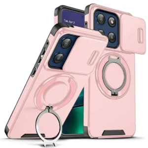 VeridexMarket Shockproof Magnetic Ring Stand Case for Motorola Moto G 5G 1