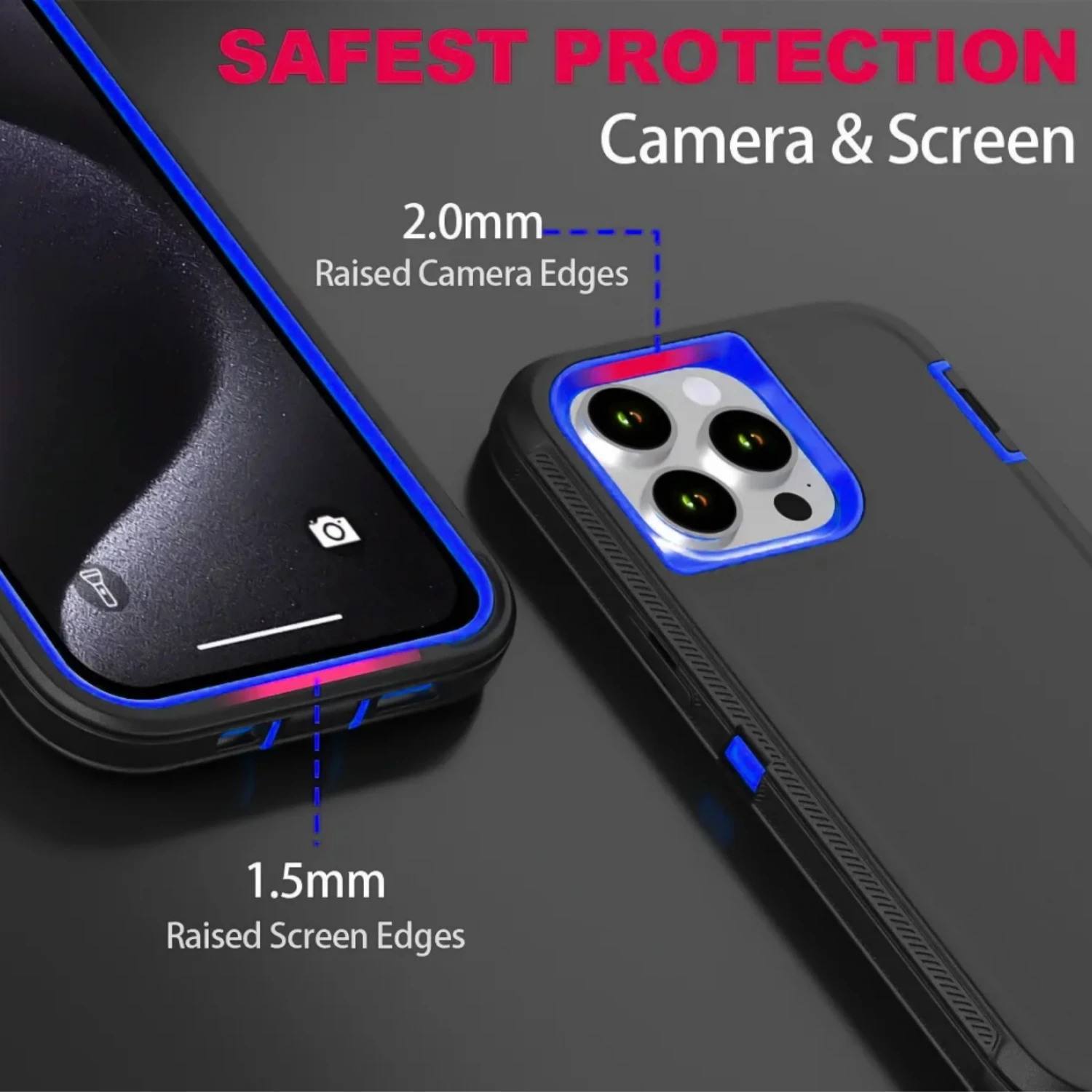 Armor Shockproof MagSafe Magnetic Case for iPhone 11–17 Pro Max | PC + TPU Wireless Charging Cover 4