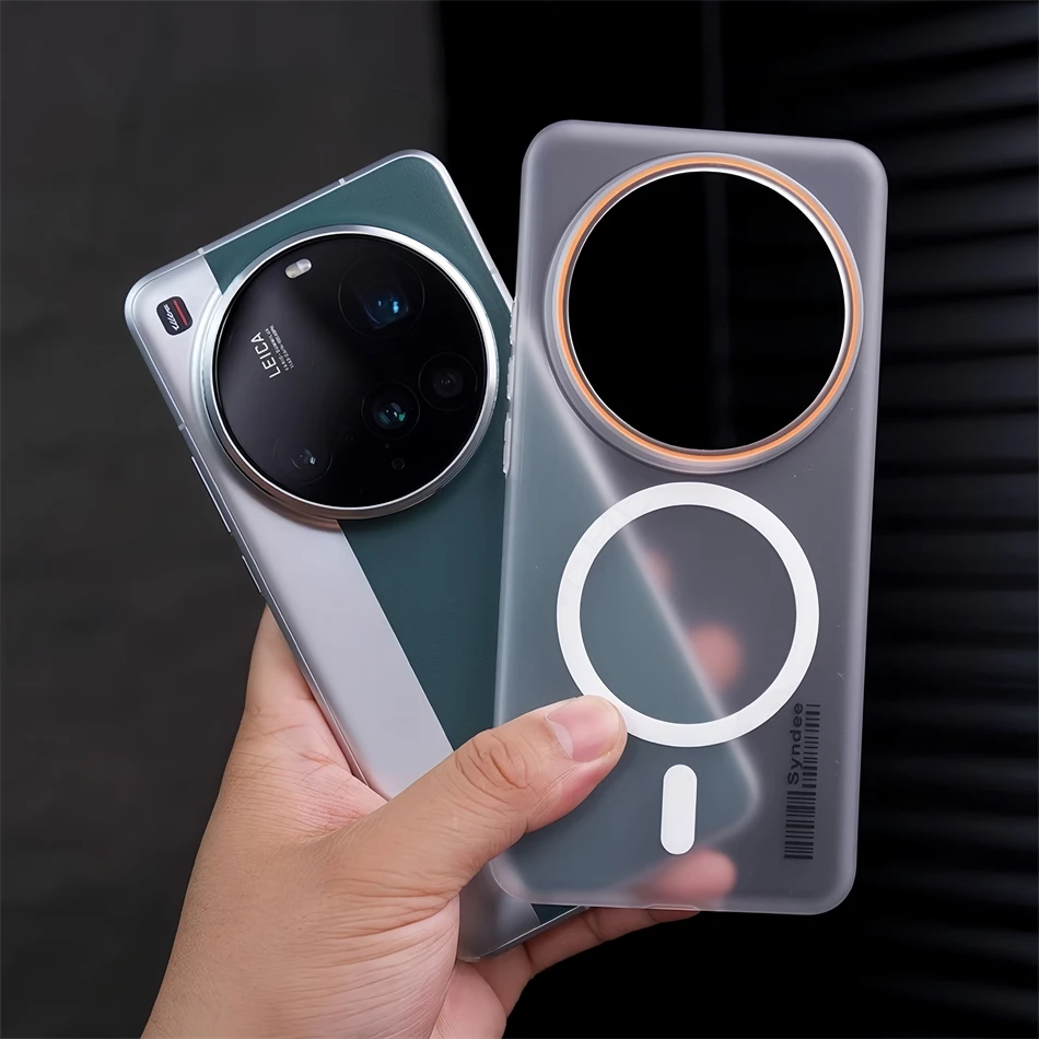Ultra-Thin MagSafe Case for Xiaomi 13 14 15 Pro Ultra | Frosted Hard PC Cover 2