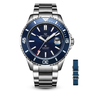 Seagull Ocean Series 44mm Automatic Diver Watch | 200M Waterproof Sapphire – Men’s Luxury