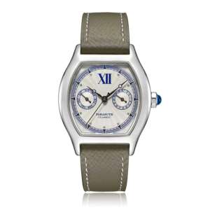 Farasute 36mm Men’s Quartz Watch with Sapphire Glass & Leather Strap