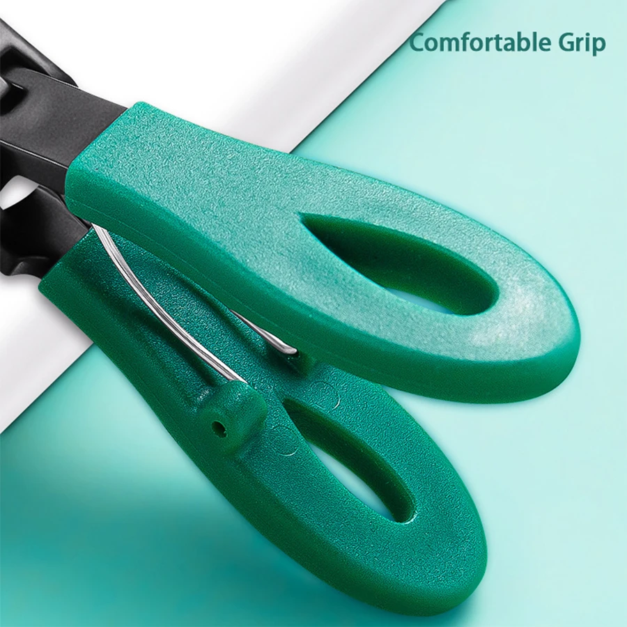 VeridexMarket™ Ultra-Sharp Wide Jaw Nail Clippers | Anti-Splash Stainless Steel Trimmer for Thick Nails 4