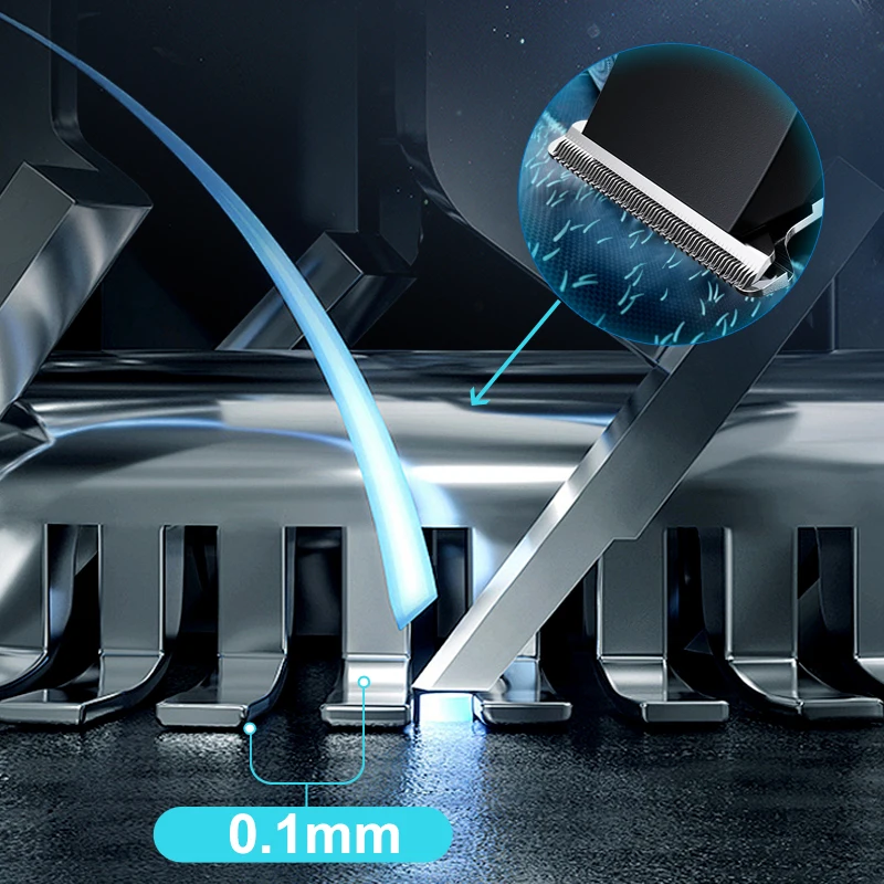 VeridexMarket™ Pro-Series Adjustable Electric Hair Clipper & Beard Trimmer | USB Rechargeable & Cordless 3