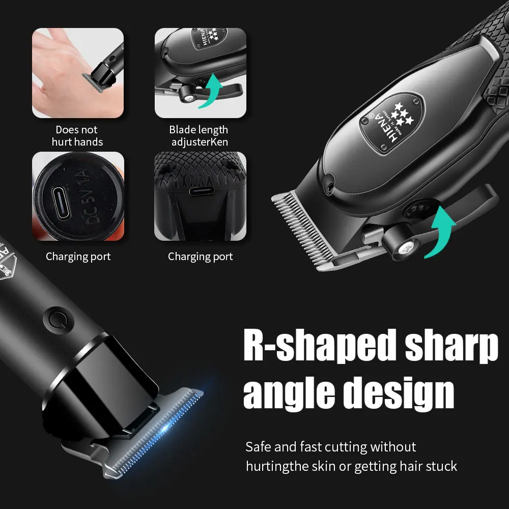 VeridexMarket™ Professional All-in-One Hair Clipper Kit | LCD Digital Display & Stainless Steel Precision Trimmer 2