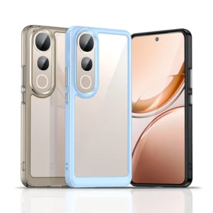 VeridexMarket Transparent TPU Case for Vivo V50 Lite 5G – Slim Lightweight Anti-Scratch Clear Protective Back Cover 1