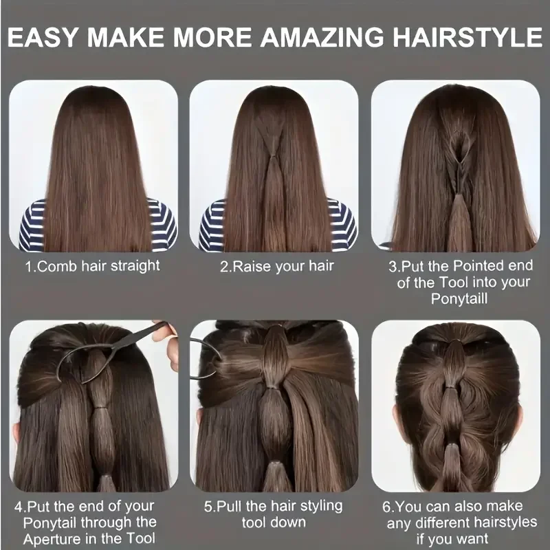 The Ultimate 6-Piece Professional Hair Styling & Braiding Kit 4