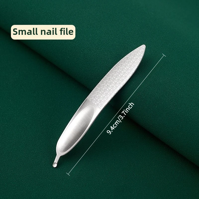 VeridexMarket Steel Nail File – Professional Double-Sided Stainless Steel 6