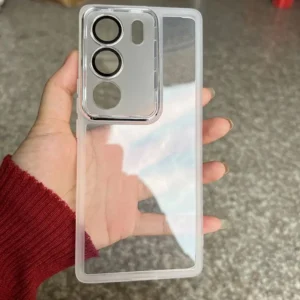 VeridexMarket Shockproof Plating Silicone Case for Vivo V40 SE 80W / Y200 4G / V40 Lite 4G – Anti-Scratch Protective Back Cover 1