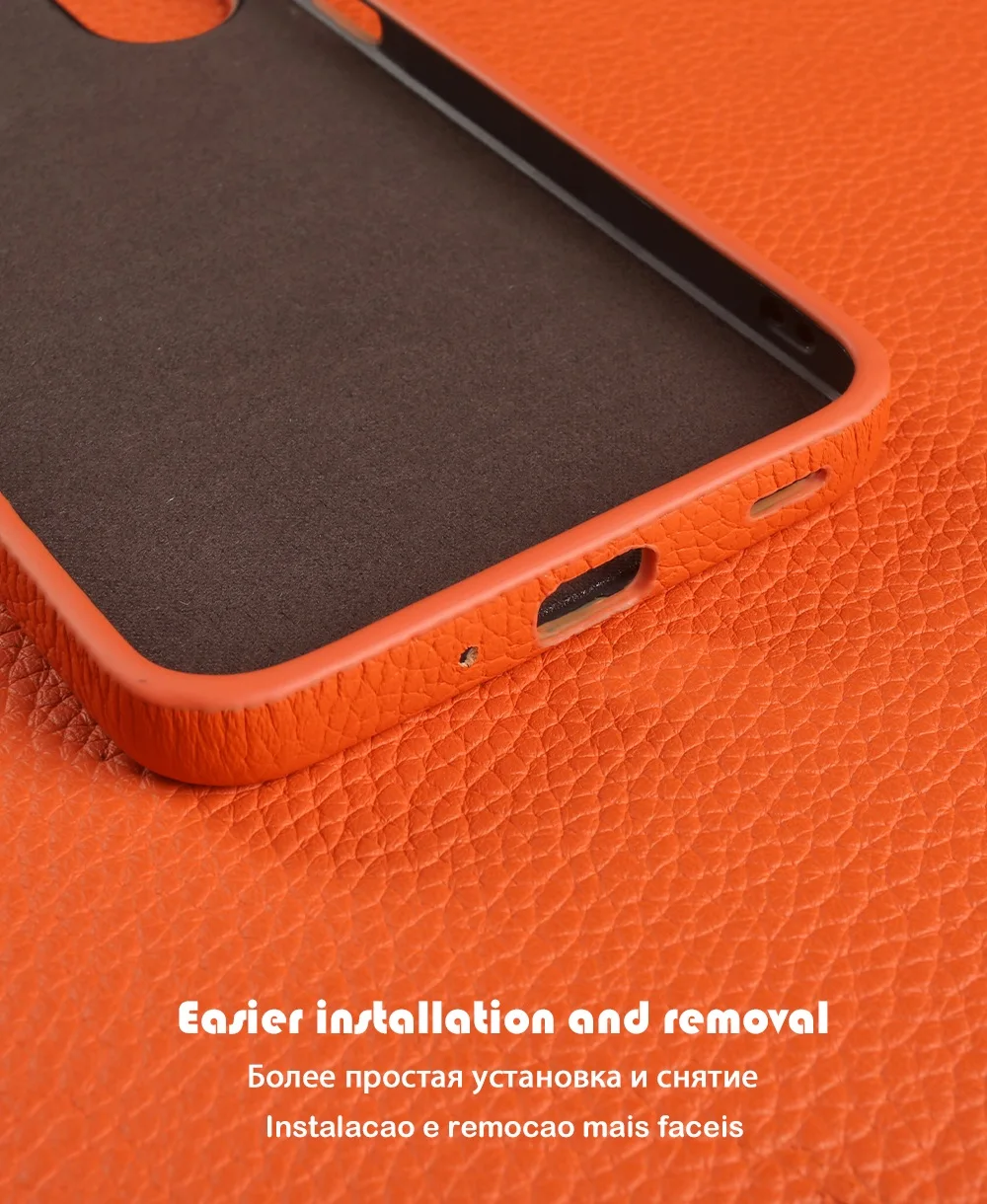 Luxury Genuine Leather Full-Coverage Case for Samsung Galaxy A Series – Shockproof & Non-Slip 5