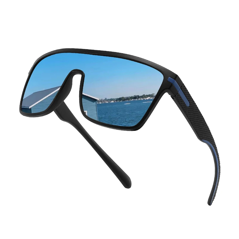 VeridexMarket Polarized Oversized Square Sunglasses UV400 – Anti-Glare Mirror Driver & Skiing Eyewear 6