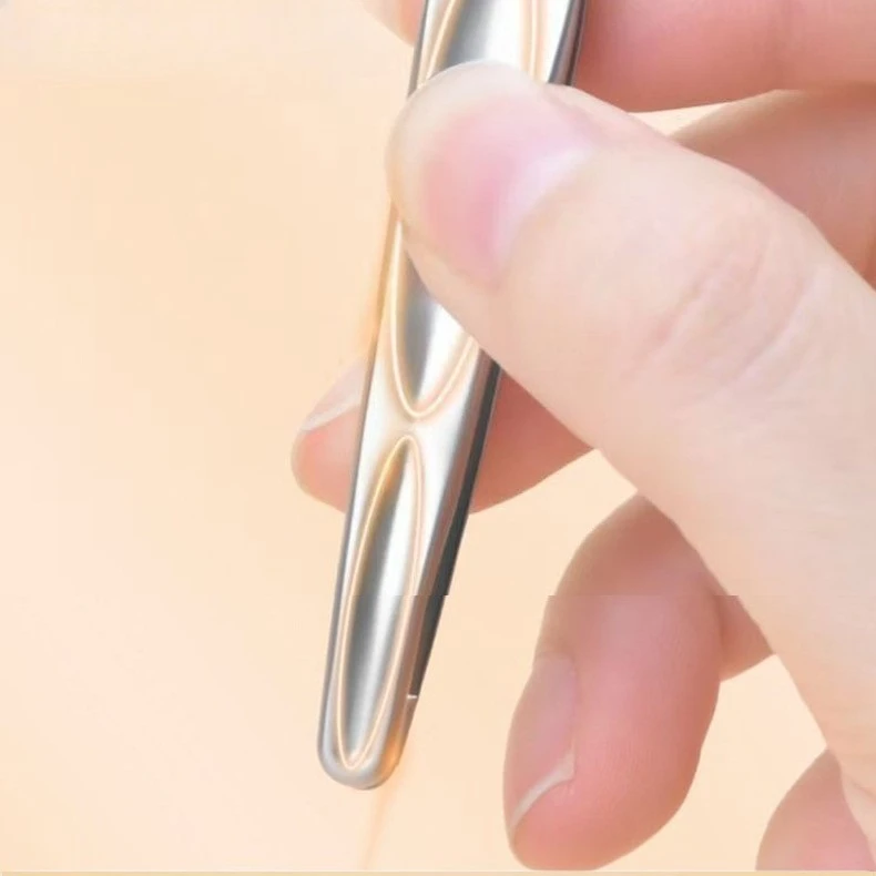 VeridexMarket Premium Round Head Tweezers for Eyebrow & Facial Hair Removal 6