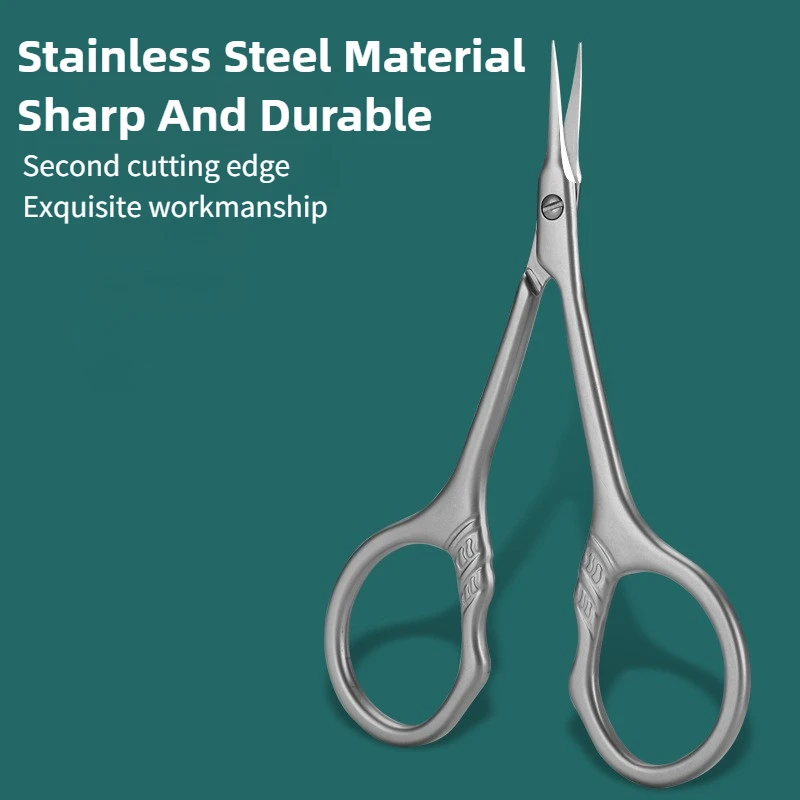 VeridexMarket Stainless Steel Nail & Cuticle Scissors – Precision Dead Skin Trimmer 3