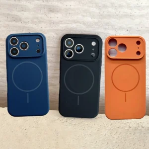 VeridexMarket MagSafe Silicone Case for iPhone 17 Pro Max / 17 / 17 Pro – Magnetic Wireless Charging Slim Shockproof Solid Color Bumper Cover 1