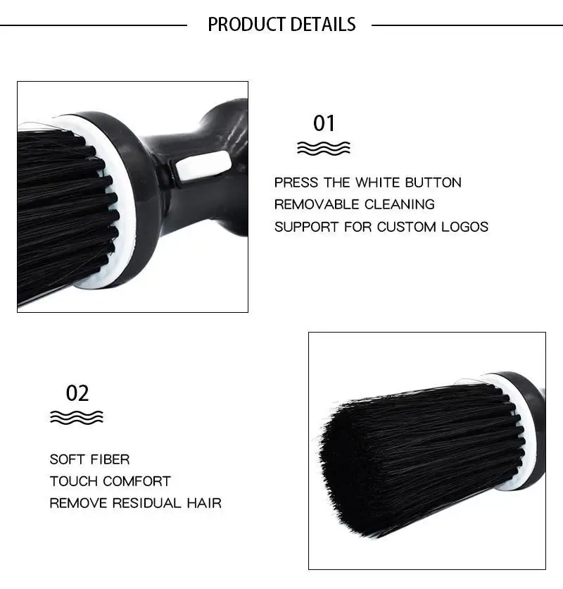 VeridexMarket Professional Neck Duster | Ultra-Soft Barber Cleaning Brush for Face & Neck 3