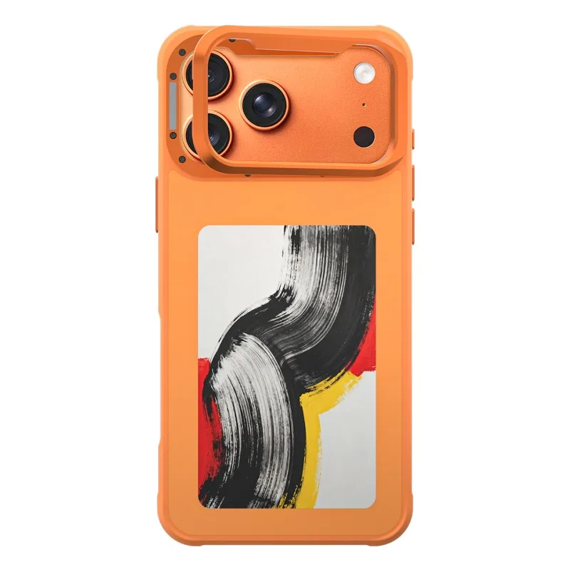 VeridexMarket NFC E-Ink iPhone 17 Pro Max Case with Bracket & Magnetic Cover 5