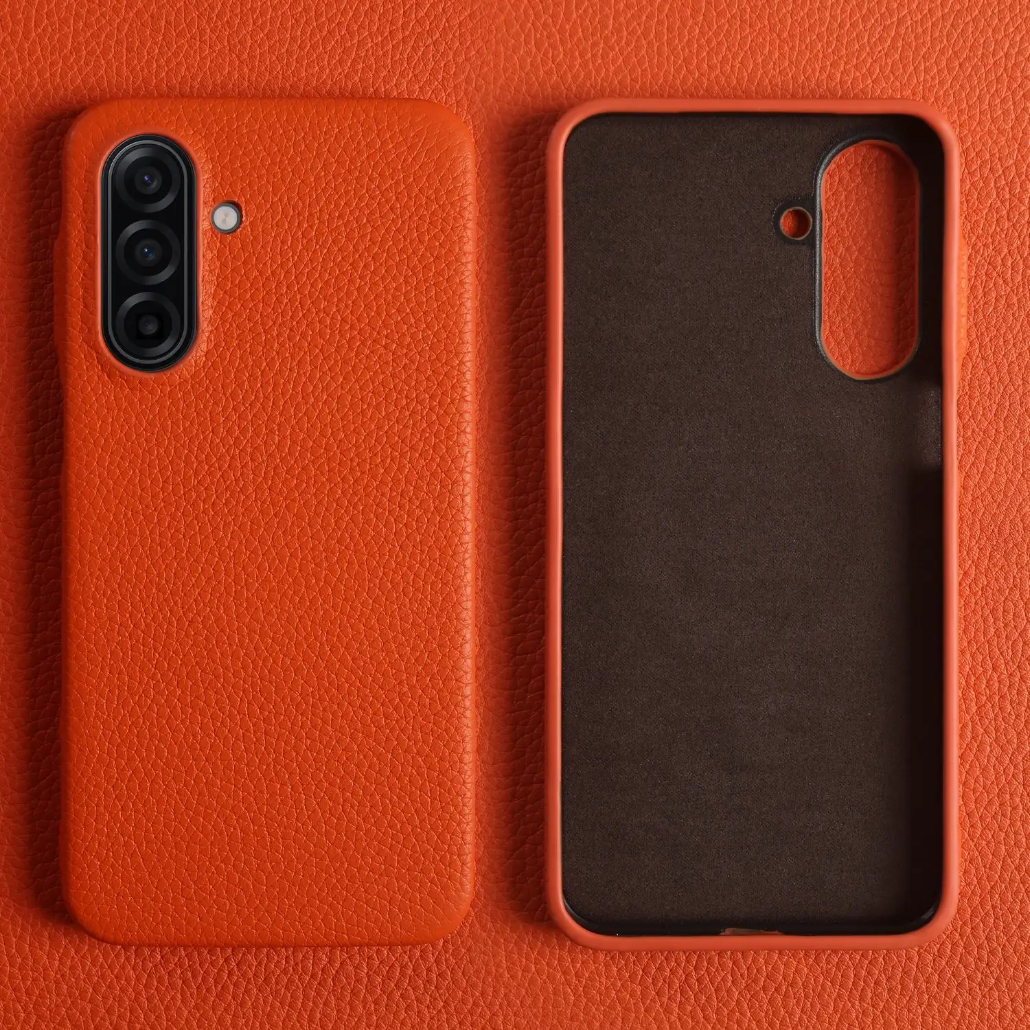 Luxury Genuine Leather Full-Coverage Case for Samsung Galaxy A Series – Shockproof & Non-Slip 1