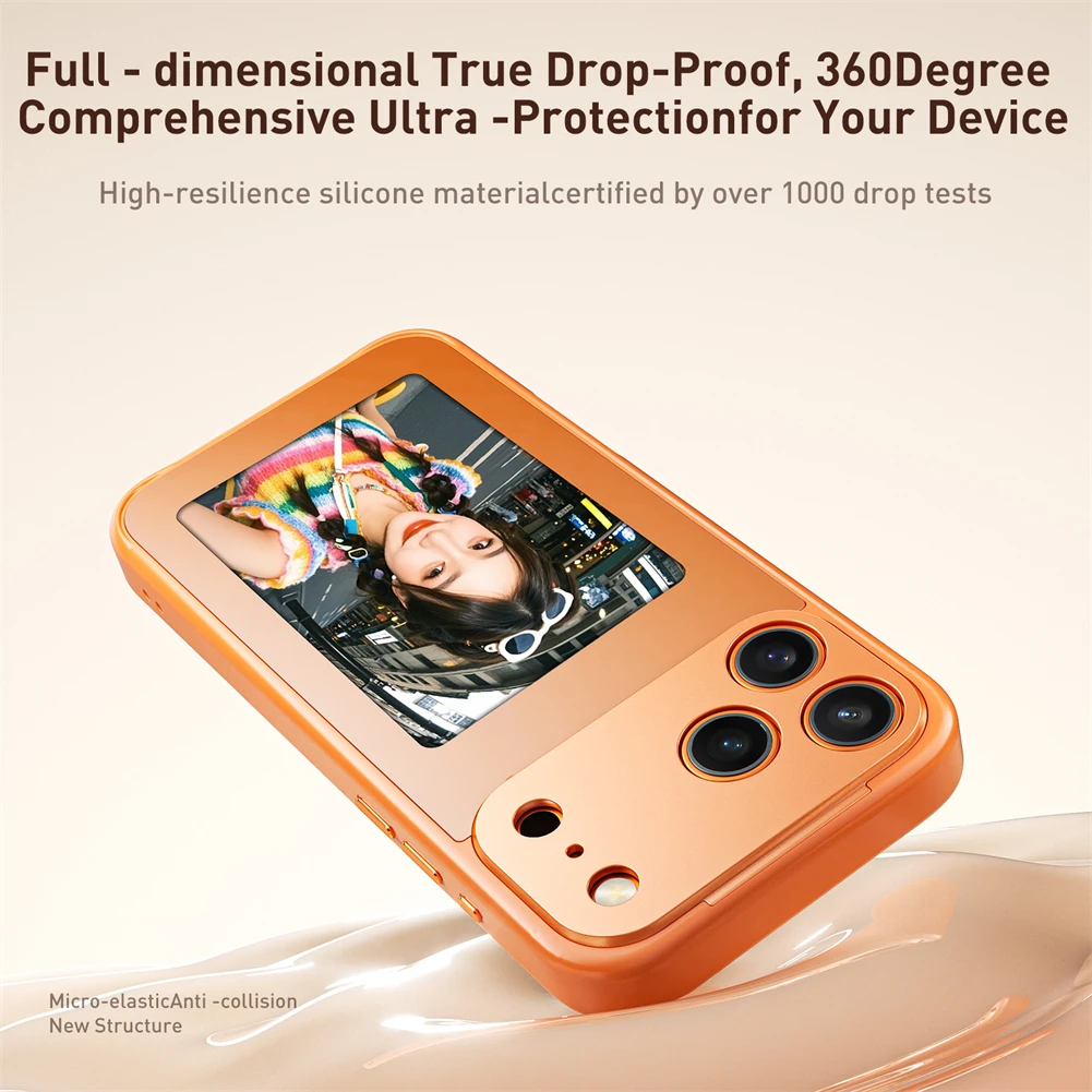 VeridexMarket NFC AI E-Ink Smart Case for iPhone 17 Pro Max – Luxury DIY Display 5