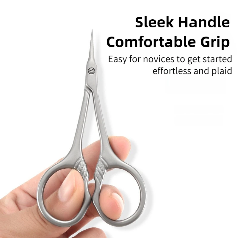 VeridexMarket Stainless Steel Nail & Cuticle Scissors – Precision Dead Skin Trimmer 5