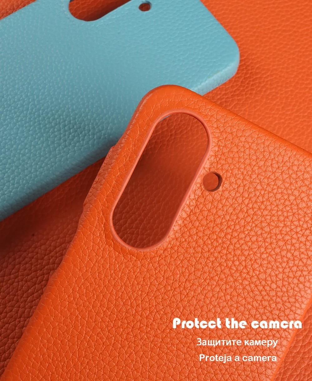 Luxury Genuine Leather Full-Coverage Case for Samsung Galaxy A Series – Shockproof & Non-Slip 6