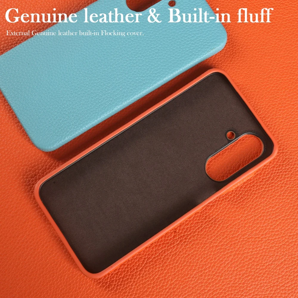 Luxury Genuine Leather Full-Coverage Case for Samsung Galaxy A Series – Shockproof & Non-Slip 4