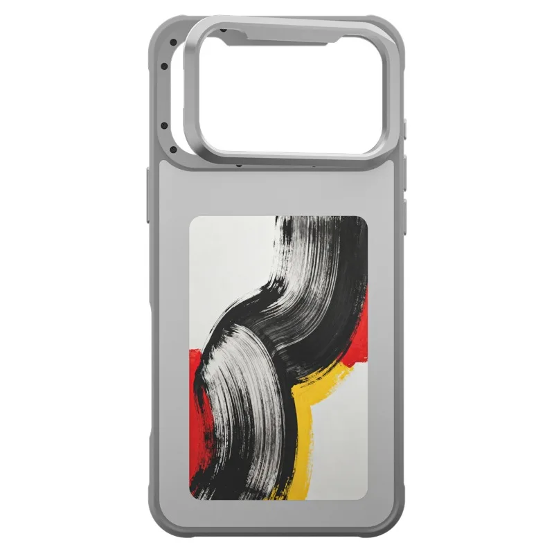 VeridexMarket NFC E-Ink iPhone 17 Pro Max Case with Bracket & Magnetic Cover 4