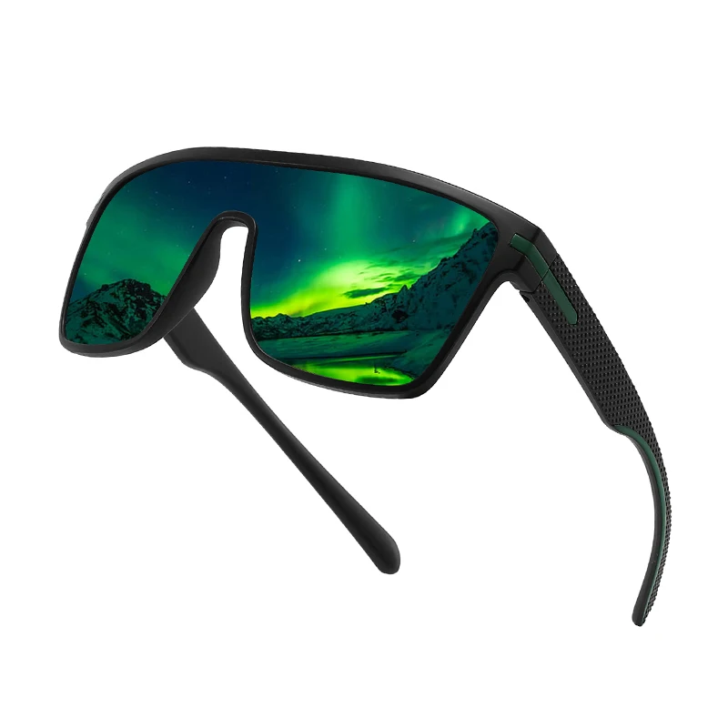 VeridexMarket Polarized Oversized Square Sunglasses UV400 – Anti-Glare Mirror Driver & Skiing Eyewear 4